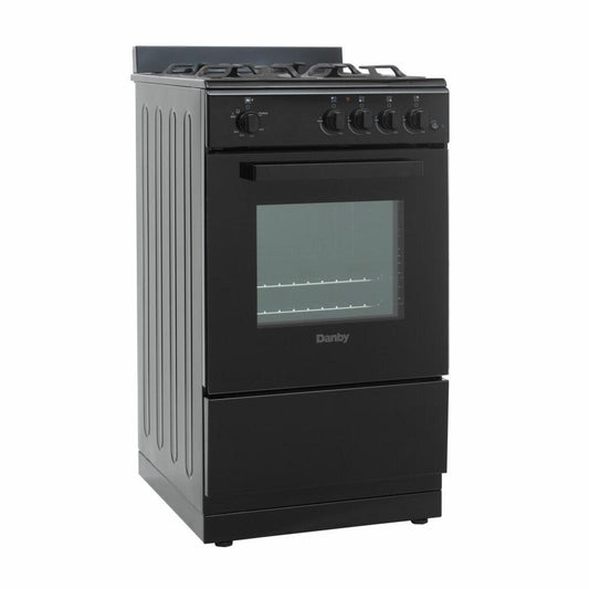 DR20V1BGLP Danby 20" Wide Gas Range in Black ()