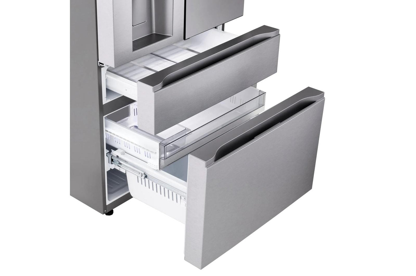 Lg LF29S9775S 29 cu. ft. Standard-Depth MAX™ 4-Door French Door Refrigerator with Mirror InstaView® MyColor™ and Mini Craft Ice™