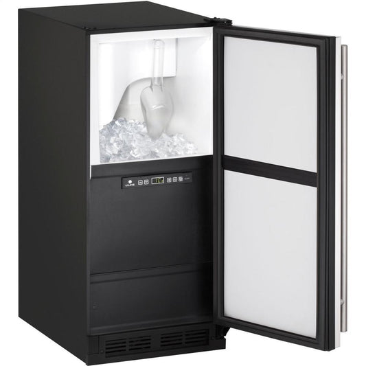 U-Line UCLR1215W00A CLR1215 Clear Ice Maker 15",No Pump,Reversible Door Hinge