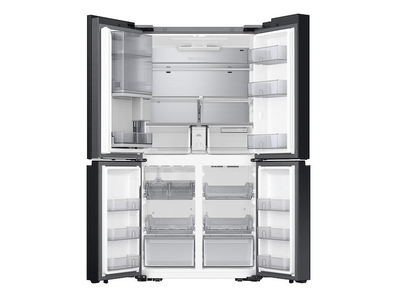 Samsung RF23DB970012 Bespoke 23 cu. ft. Counter Depth 4-Door Flex™ Refrigerator with Beverage Zone™ & Auto Open Door in White Glass