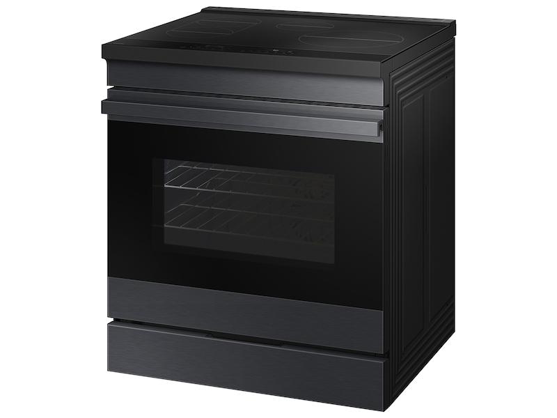 Samsung NSI6DG9500MT Bespoke 6.3 cu. ft. Smart Slide-In Induction Range with Ambient Edge Lighting™ & Air Sous Vide in Matte Black Steel