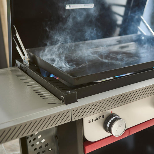 Weber 1501345 Slate® 28" Rust-Resistant Griddle (Liquid Propane) - Black