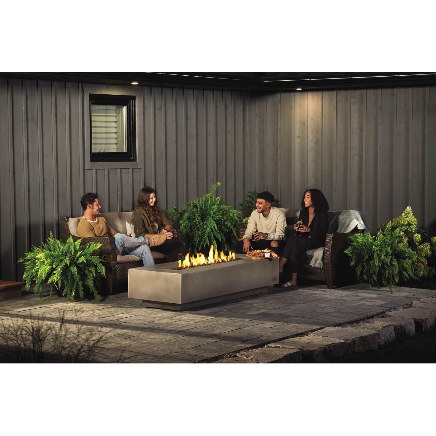 Napoleon Bbq GPFRCN72 Nexus 72 Patioflame Table Fire Table, Grey