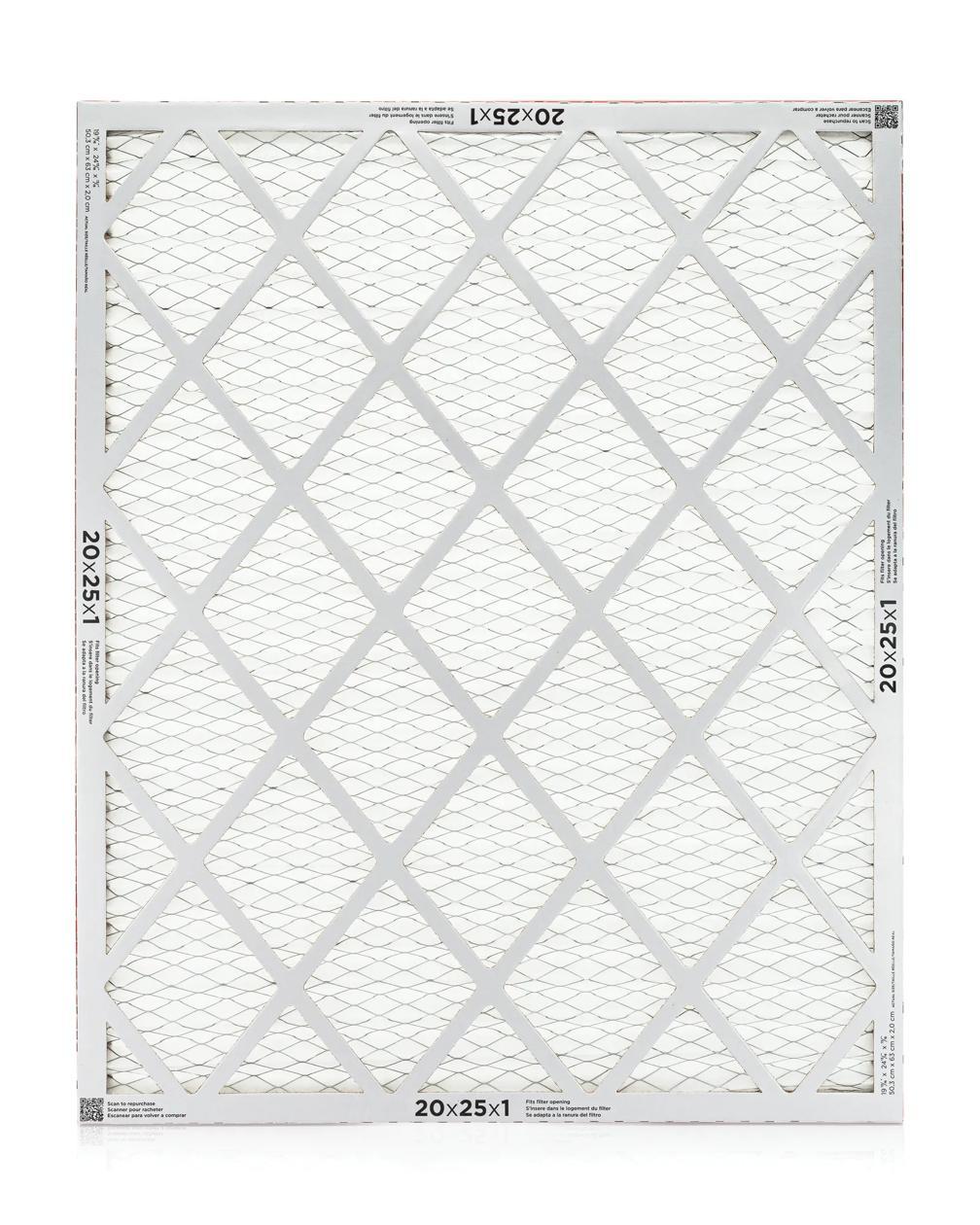 Frigidaire HVAC202586 PureAir® 20" x 25" x 1" MERV Allergen 8 Air Filter - 6 Pack