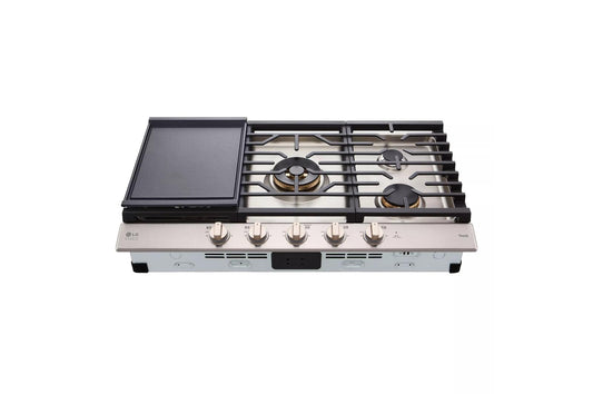 CBGS3628N LG STUDIO 36" UltraHeat™ Gas Cooktop with EasyClean®