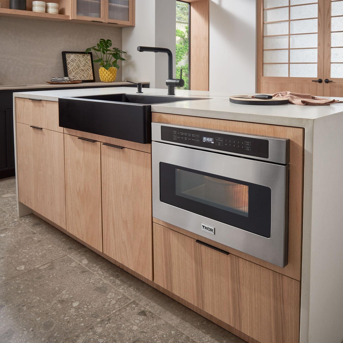 Thor Kitchen 24 Inch Microwave Drawer - Model Tmd2401