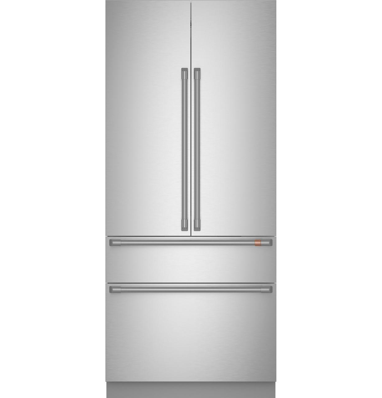 Cafe Caf(eback)™ 36" Integrated French-Door Refrigerator