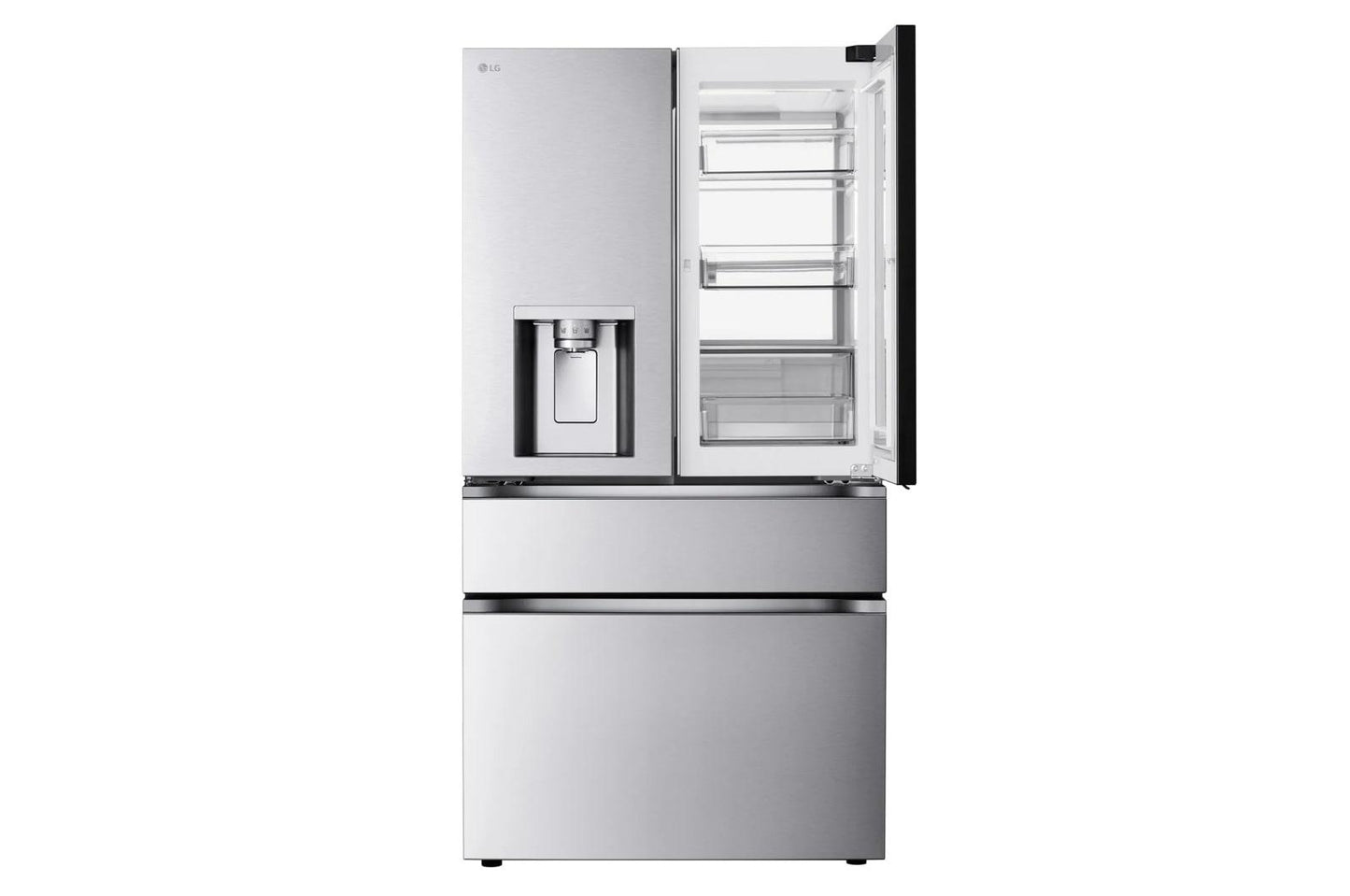 Lg LF29S9775S 29 cu. ft. Standard-Depth MAX™ 4-Door French Door Refrigerator with Mirror InstaView® MyColor™ and Mini Craft Ice™