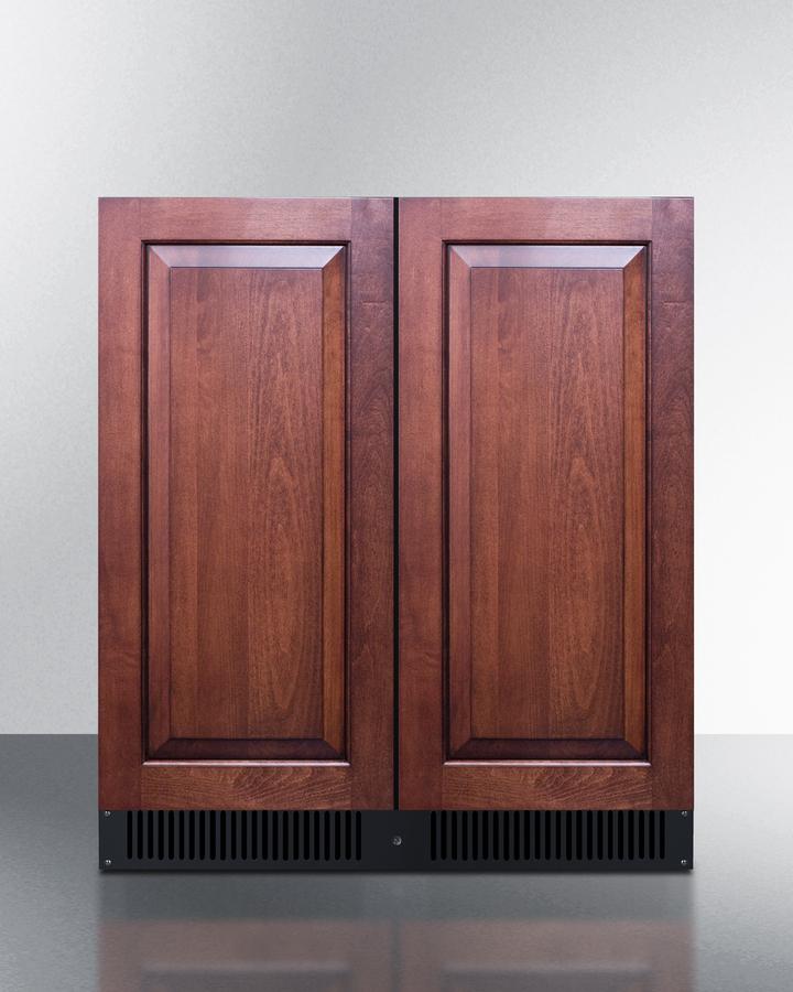 Summit FFRF3070BPNR 30" Wide Built-in Refrigerator-freezer (panels Not Included)