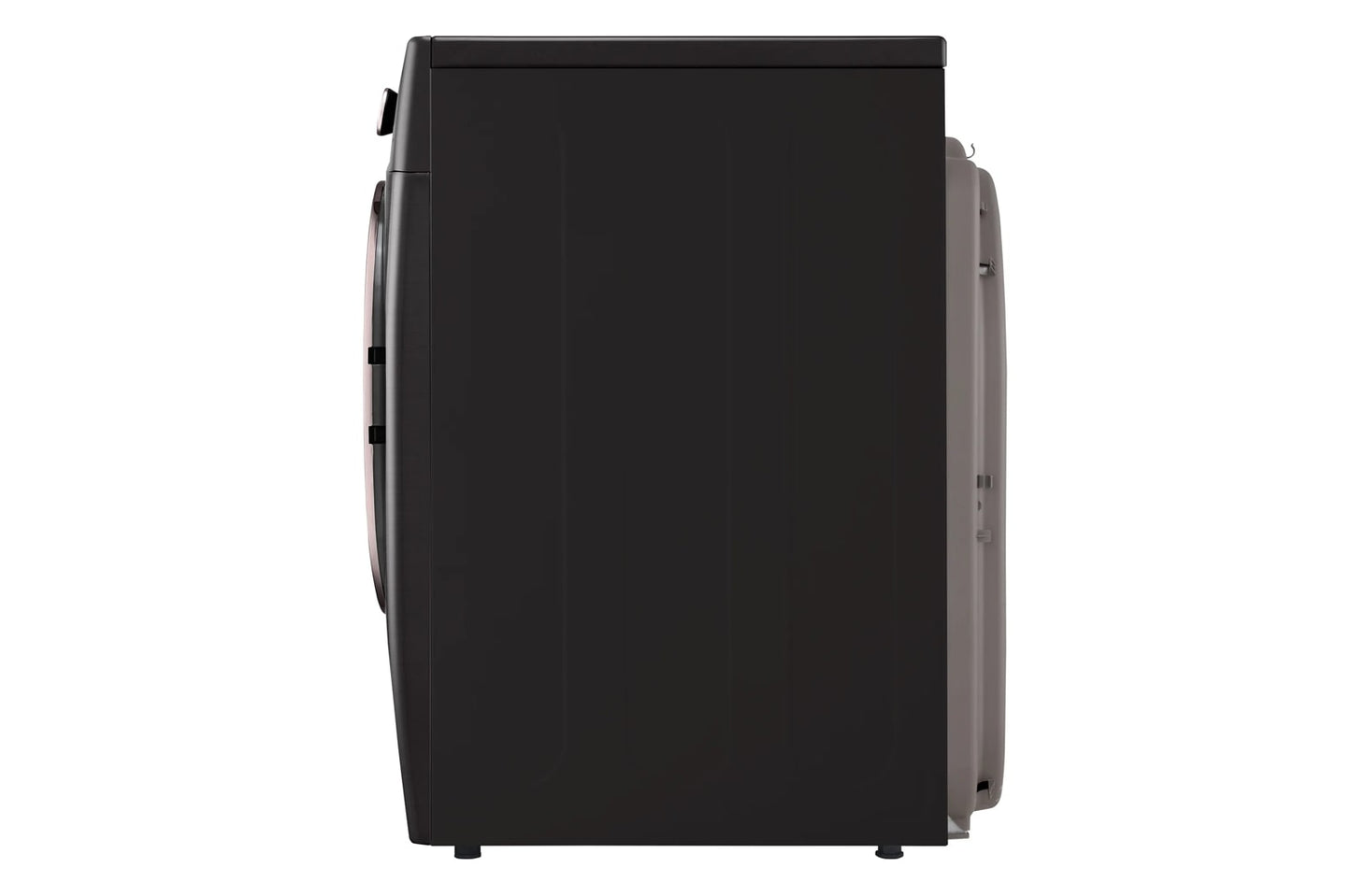 Lg DLHC4002B 7.4 cu. ft. Ultra Large Capacity Heat Pump Ventless Dryer, Wi-Fi Connectivity Black Steel