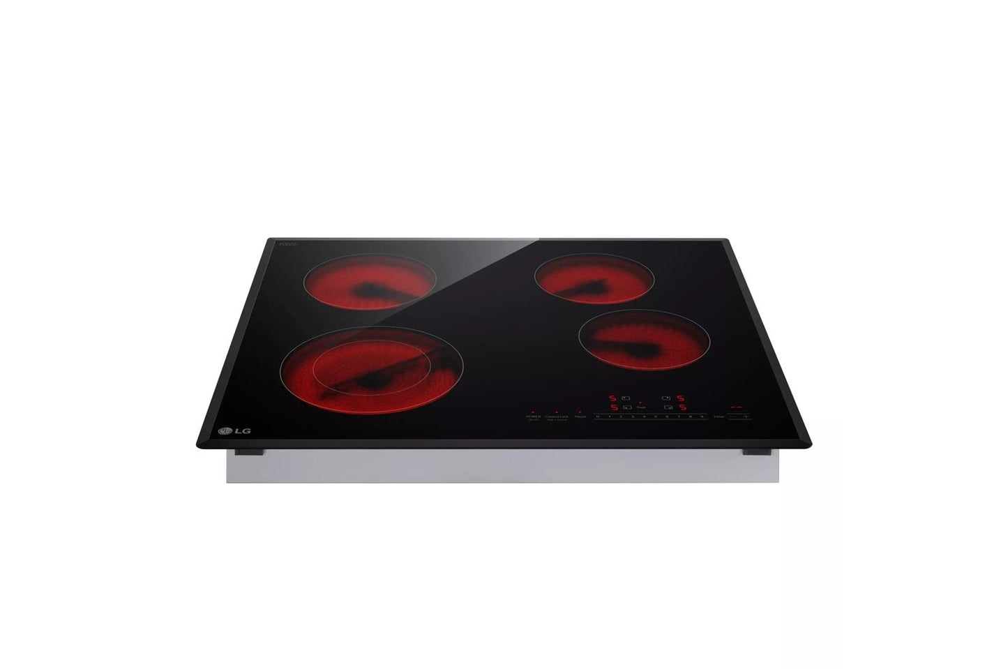 Lg CBED2415B 24 Inch Compact Electric Cooktop