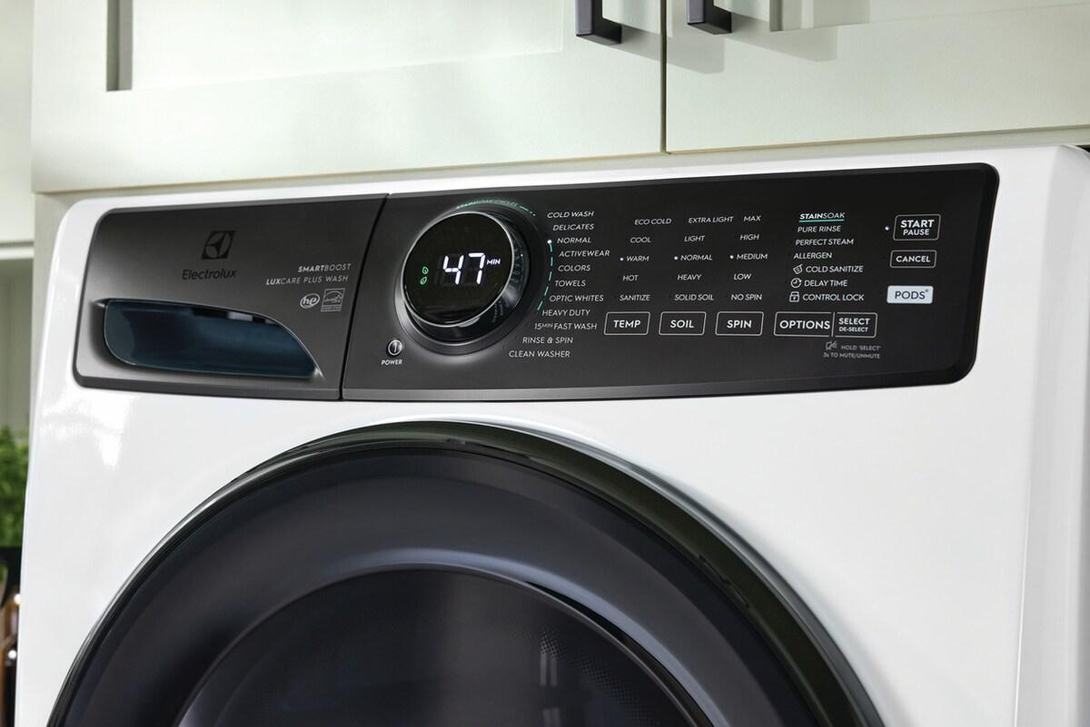 Electrolux ELFW7738AW Front Load Perfect Steam™ Washer with LuxCare® Plus Wash and SmartBoost® - 4.5 Cu. Ft.