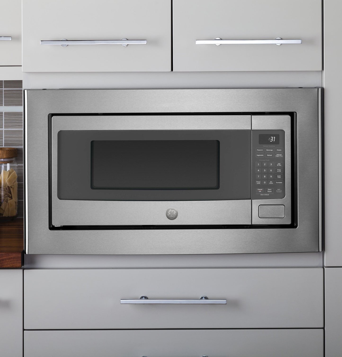 PCHK11S1WSS GE Profile™ 1.1 Cu. Ft. Countertop Microwave Oven