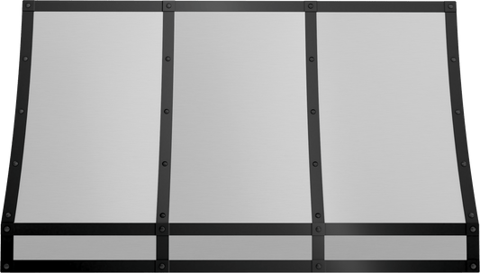 Zephyr BKFT48AMB Forte Hood Banding Kit, 48in, Matte Black Finish