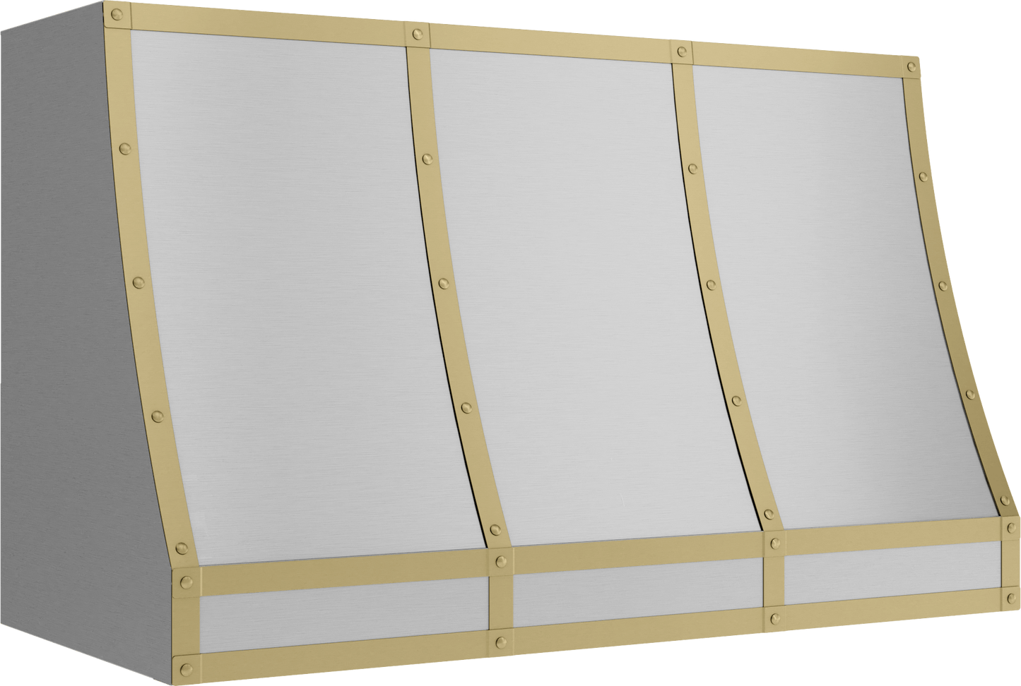 Zephyr BKFT48ASG Forte Hood Banding Kit, 48in, Satin Gold