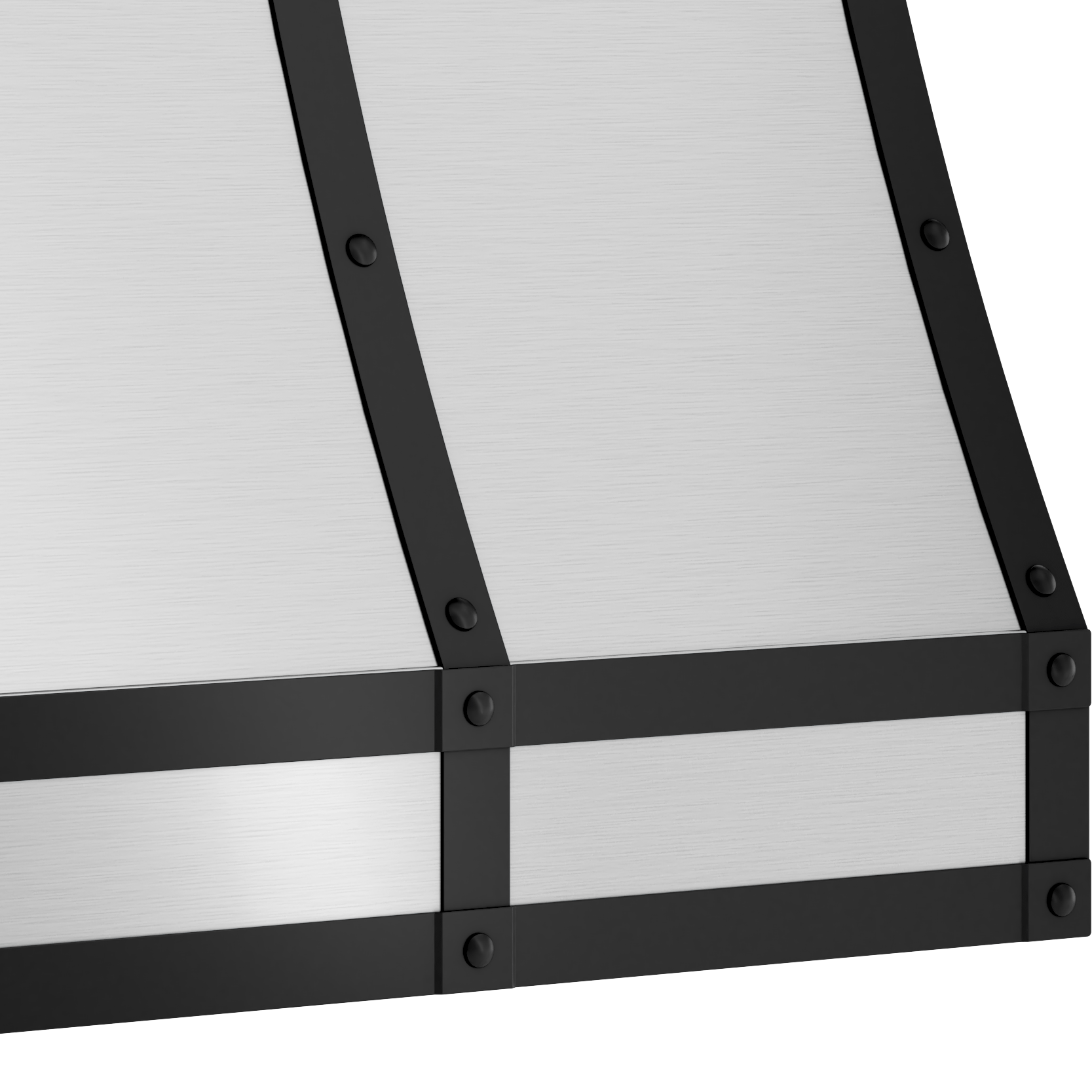 Zephyr BKDC14812AMB Duct Cover Banding Kit, 48in x 12in, Matte Black