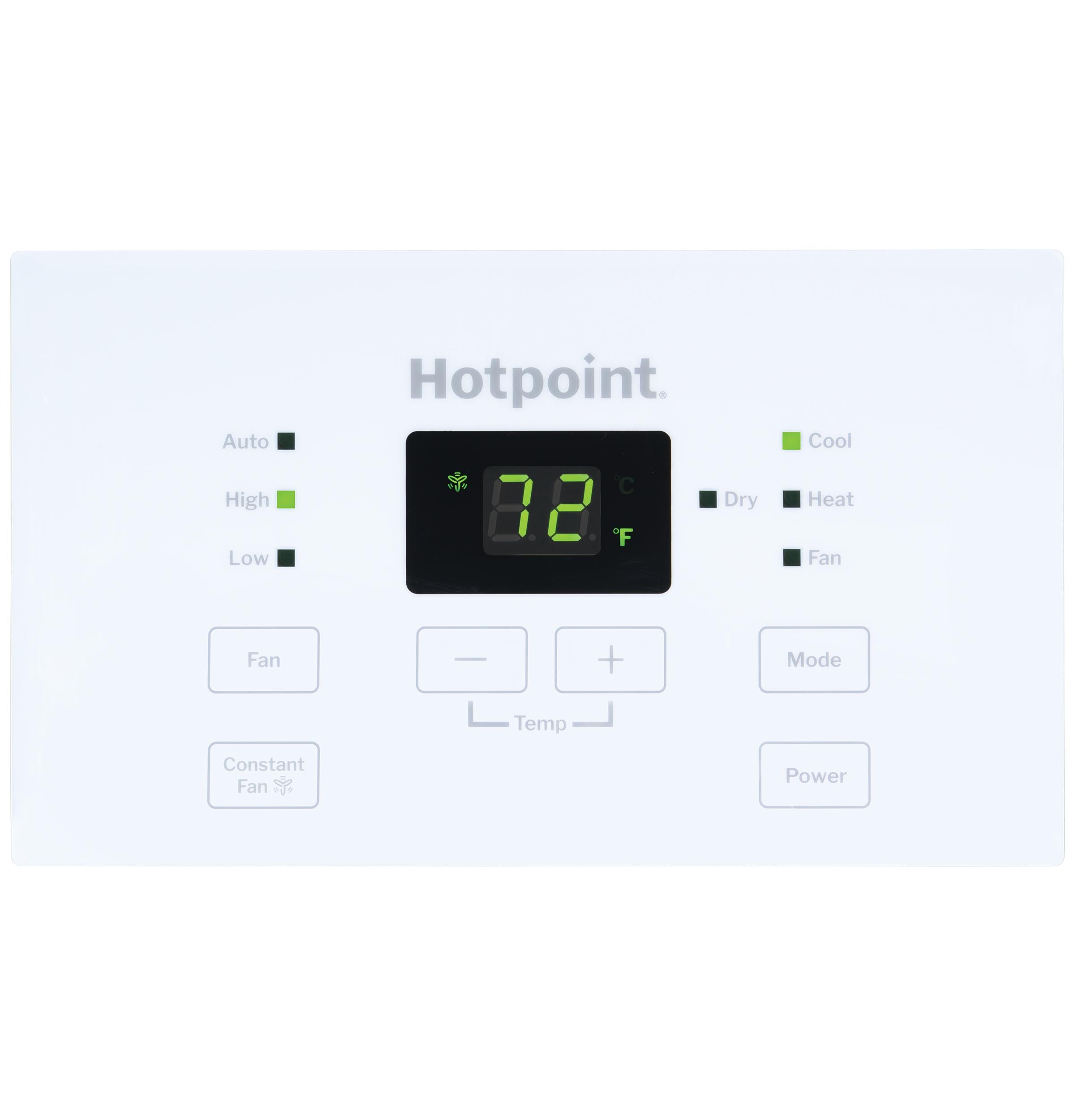 AH12E12D5B Hotpoint® PTAC with Electric Heat 12,000 BTU, 230/208V, 30amp
