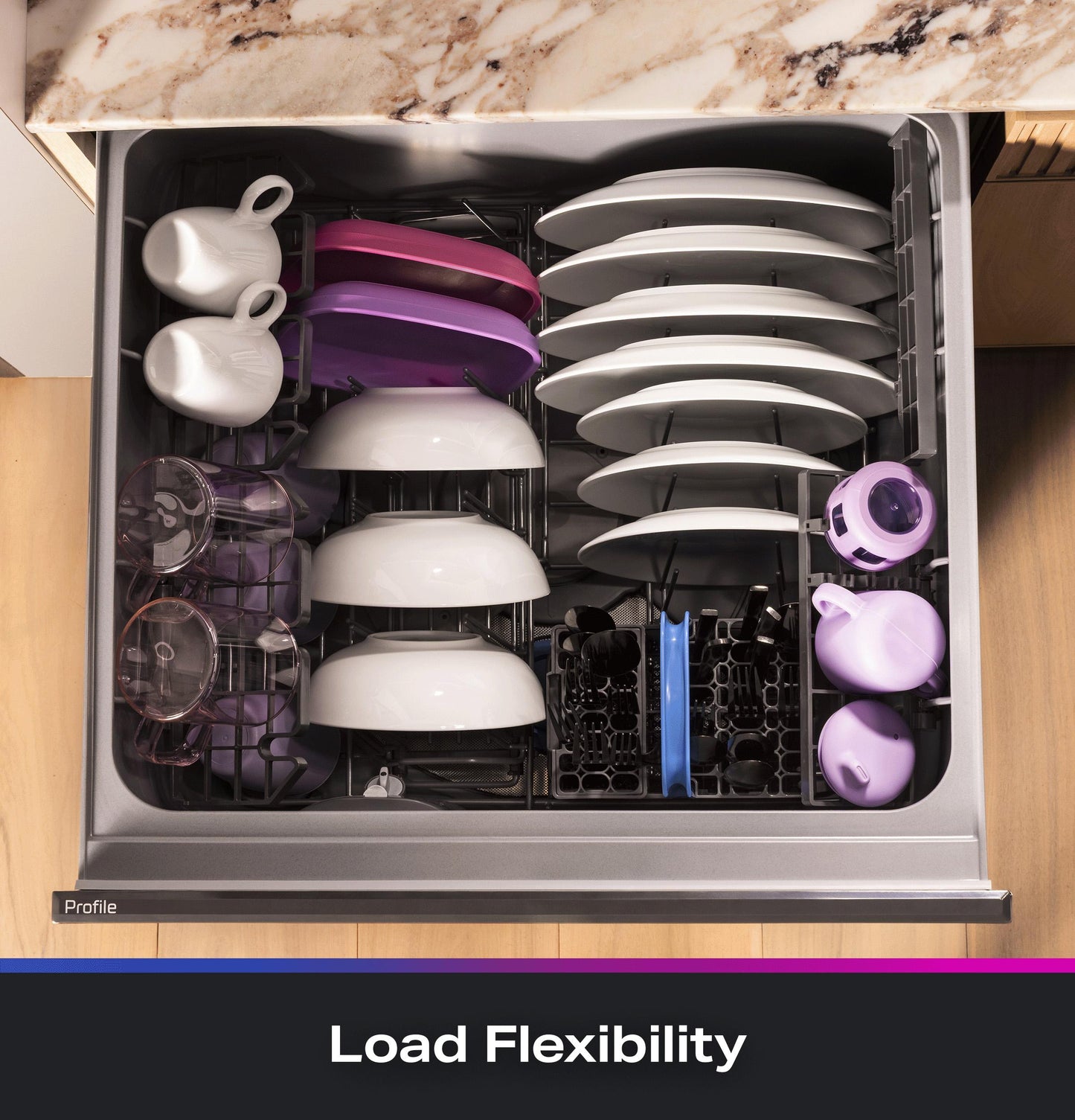 PDD415PYYFS GE Profile™ Dishwasher Double Drawer