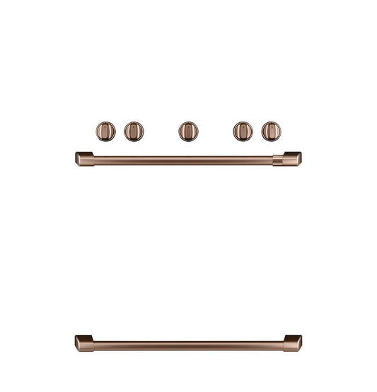 Cafe CXFSGHKPMCU CAF(EBACK)™ Freestanding Gas Knobs and Handles - Brushed Copper