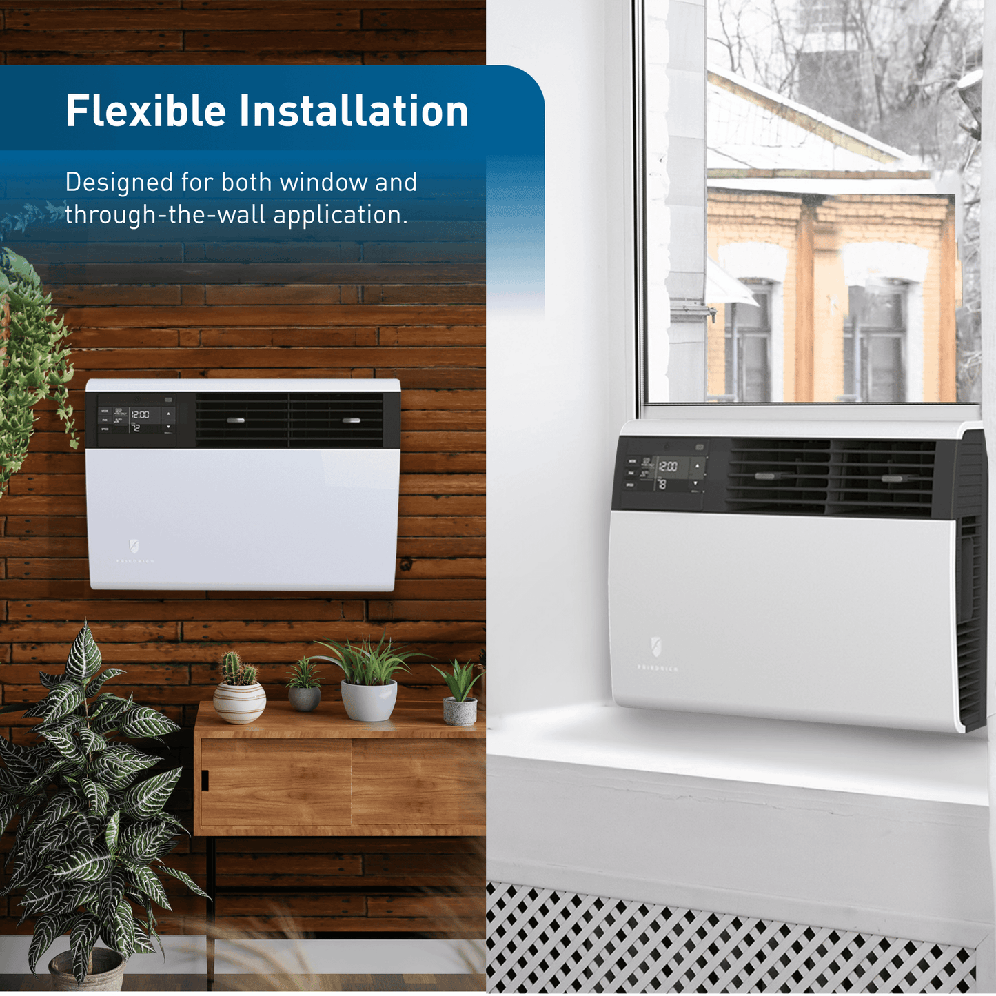 KCVM24B30A Friedrich K hl Inverter 24,000 BTU 230V Smart Window/Wall Air Conditioner - Cool only