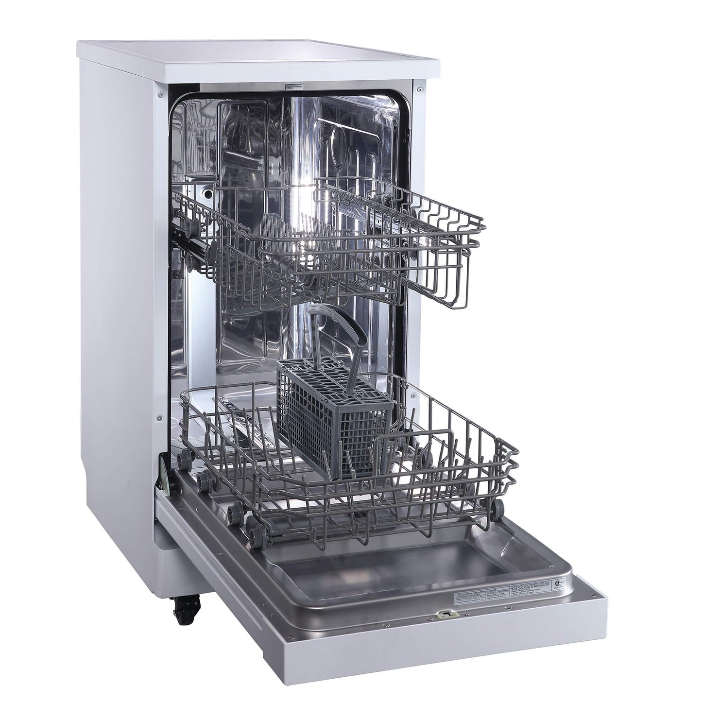 DDW1805EWP Danby 18" Wide Portable Dishwasher in White