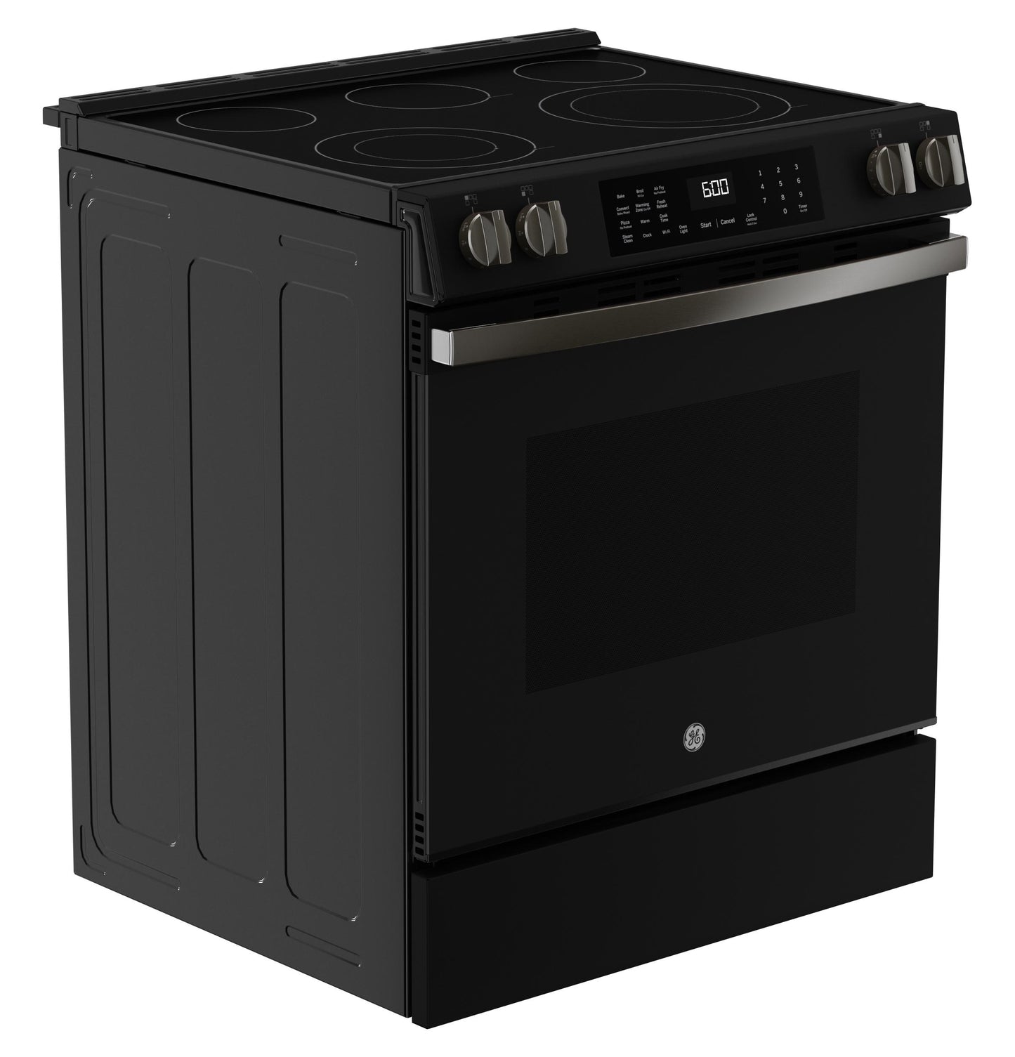 GRS600AVDS GE® ENERGY STAR® 30" Slide-In Electric Convection Range with No Preheat Air Fry and EasyWash™ Oven Tray