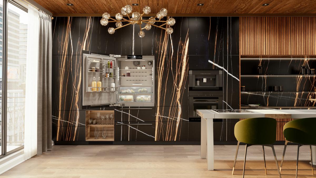 Liebherr HC2091G Fully Integrated Bottom Freezer Refrigerator