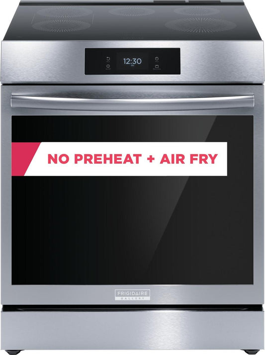 Frigidaire GCFI3060BF 30" Front Control Induction Range with Total Convection