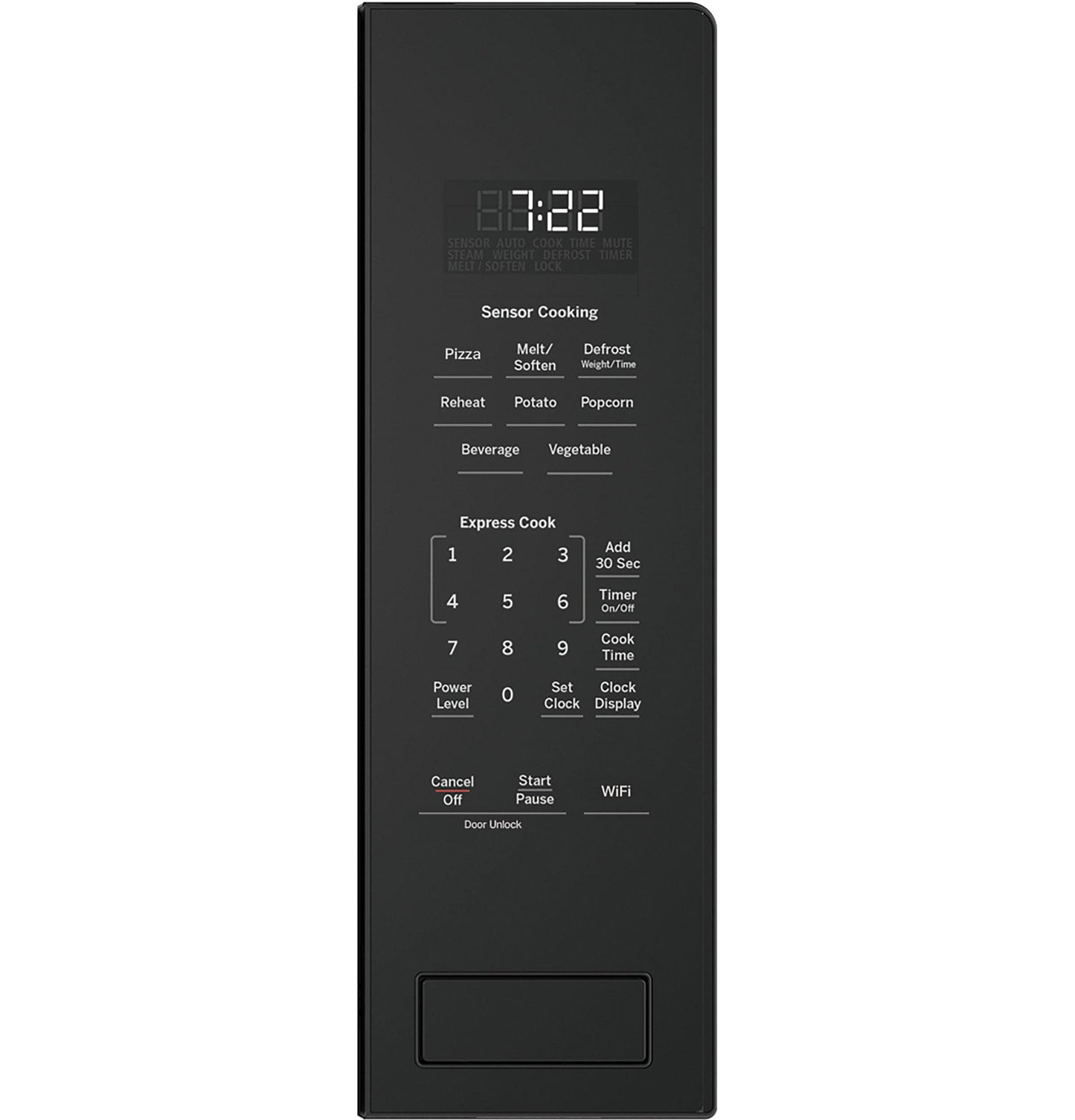 PCWK22U1WDD GE Profile™ 2.2 Cu. Ft. Built-In Sensor Microwave Oven