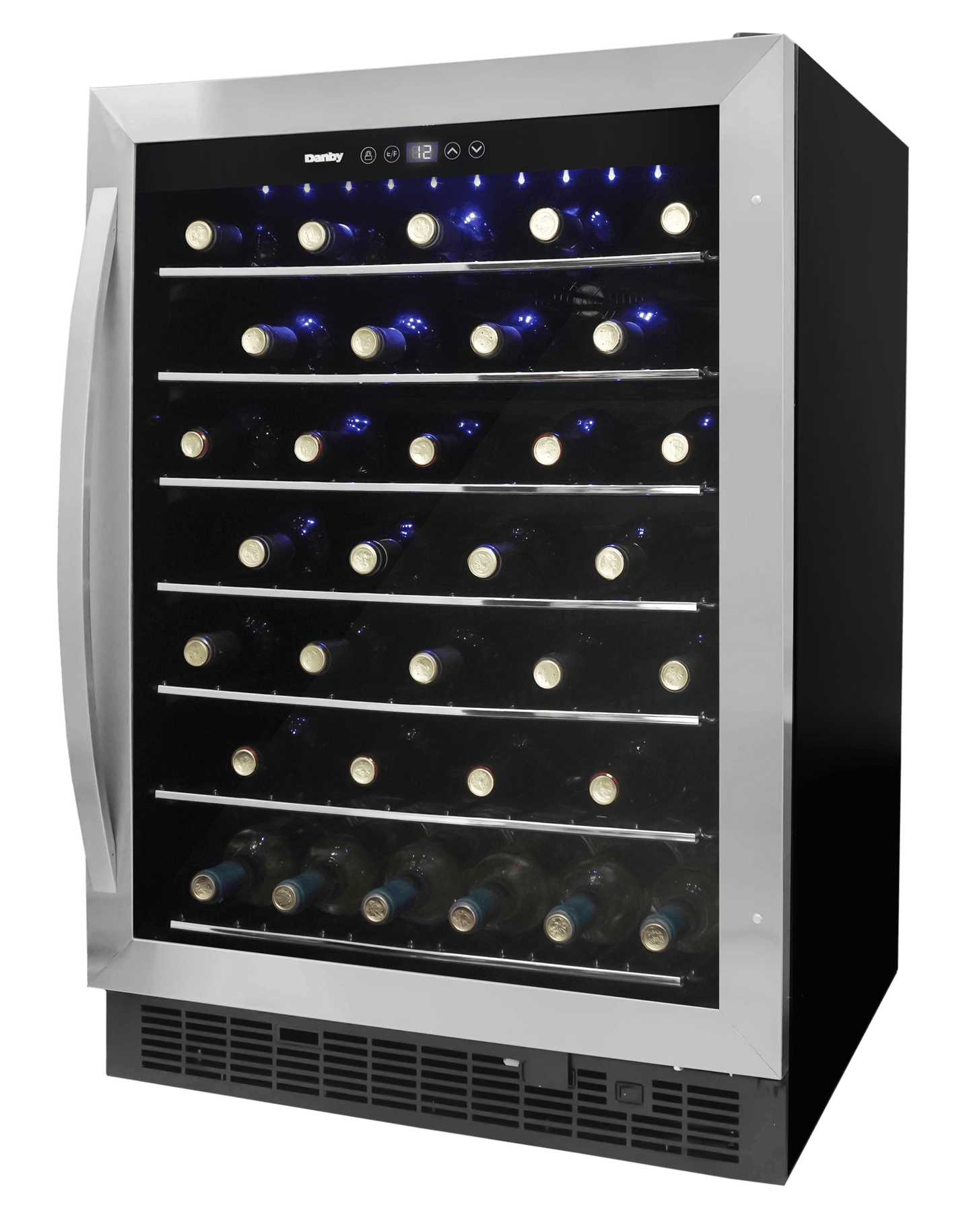 Danby 60 Bottle Built-in Wine Cooler in Stainless Steel