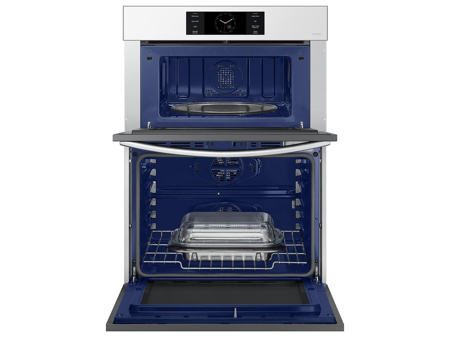Samsung NQ70CB700D12 Bespoke Combi Wall Oven Dual Convection Air Fry 1.9 cu.ft. & 5.1 cu.ft.