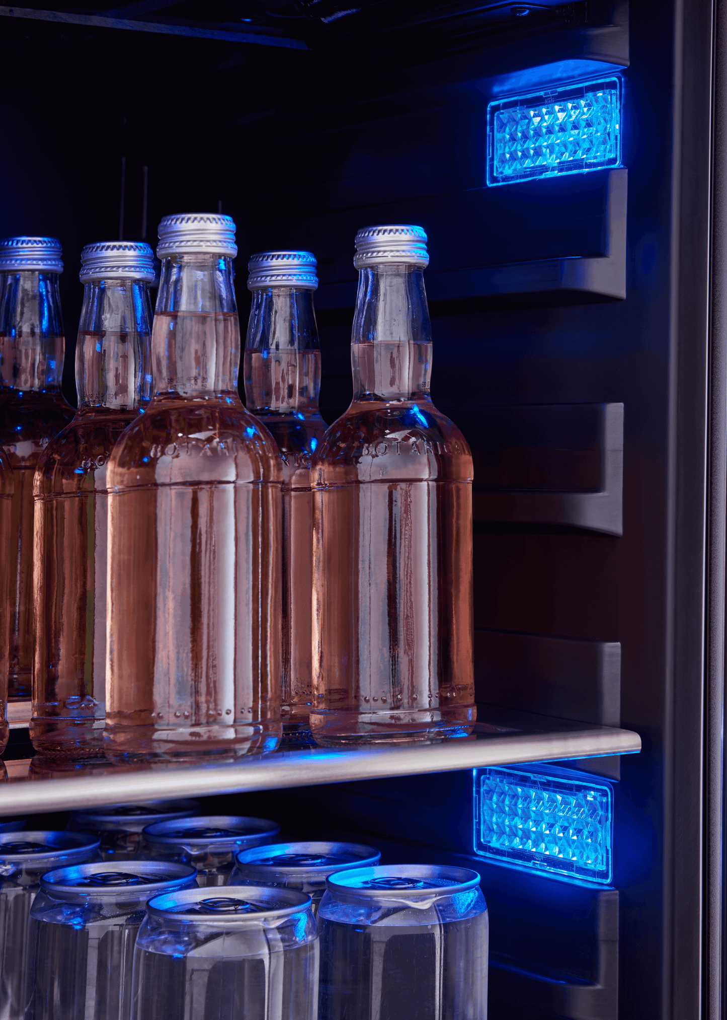 Zephyr PRB24C01AGADA Presrv ADA Beverage Cooler, 24in Compact, SS+Glass, Reversible Door + Lock, 1 Zone