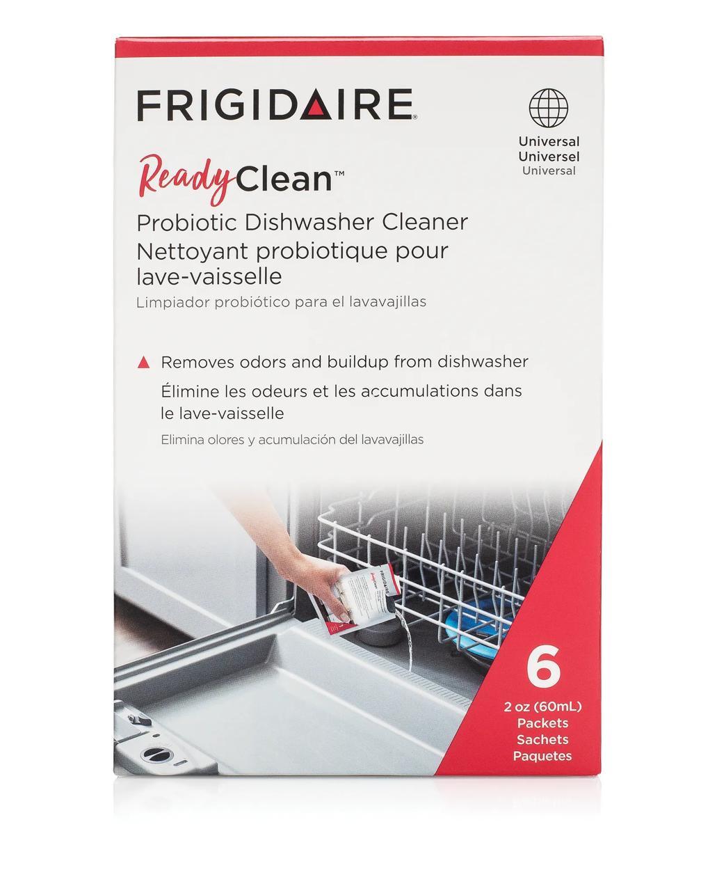 Frigidaire 10FFPROD02 ReadyClean™ Probiotic Dishwasher Cleaner 6 pack