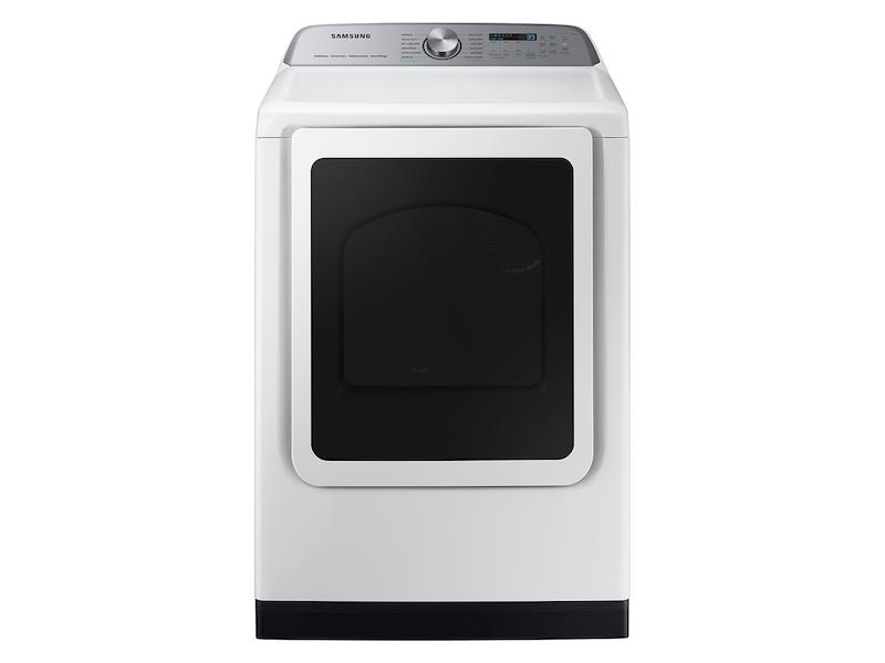 Samsung DVE55CG7100WA3 7.4 cu. ft. Smart Electric Dryer with Steam Sanitize+ in White