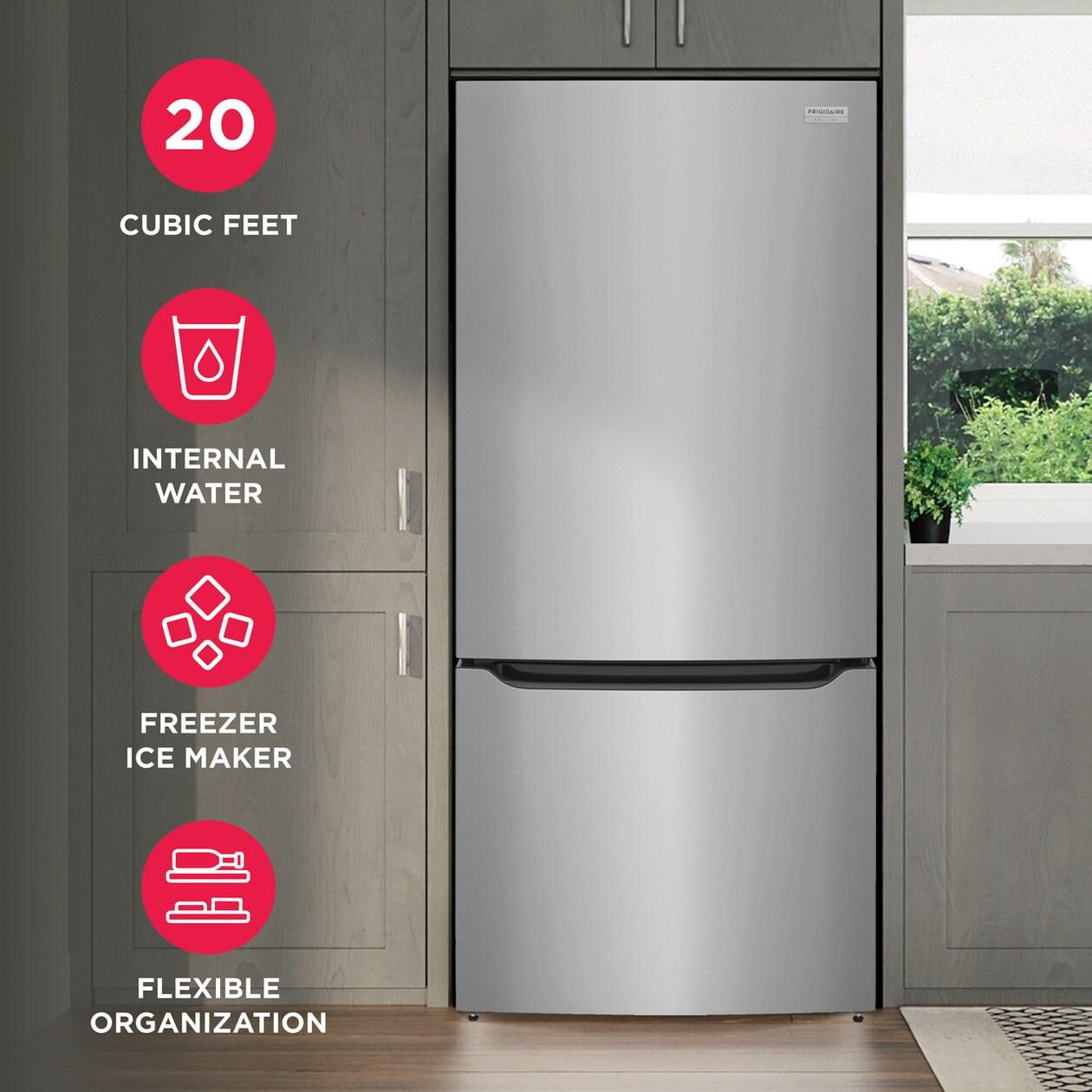 Frigidaire GRBN2012AF 20 Cu. Ft. Standard-Depth Bottom Freezer Refrigerator