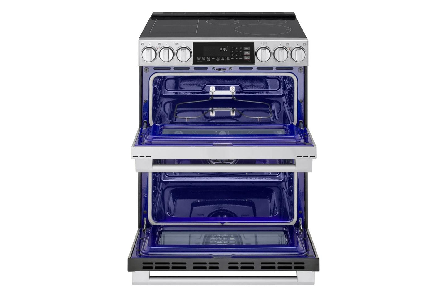 LTIS7338XE LG STUDIO 7.3 cu. ft. Double Oven Induction Slide-in Range with Probake® Convection and Air Fry
