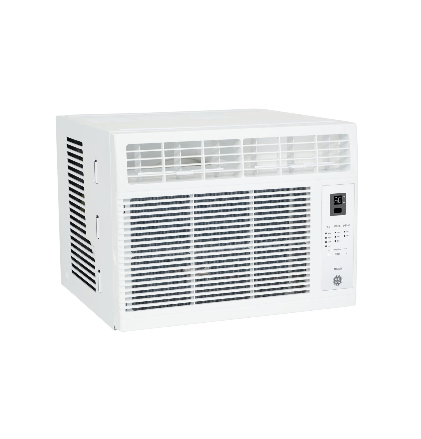AHW05LZ GE® 5,000 BTU Electronic Window Air Conditioner for Small Rooms up to 150 sq ft. in White size 12 9/16 H x 16 7/16 W x 15 D