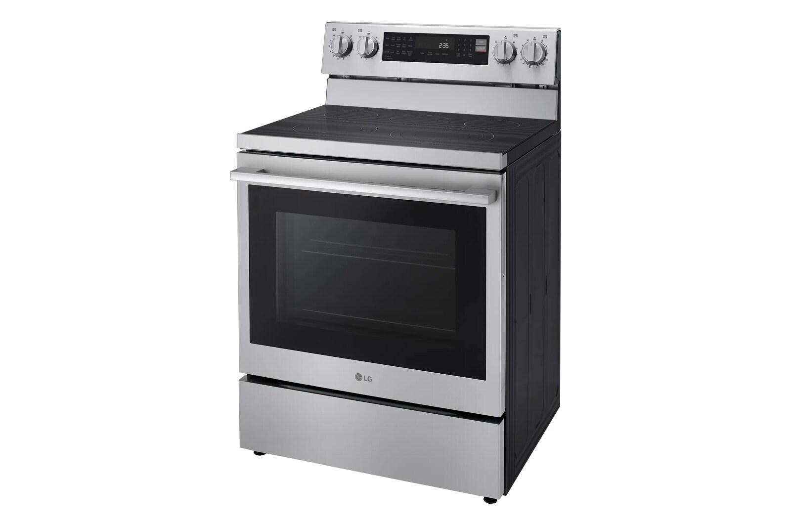 Lg LREN6325XE 6.3 cu. ft. Smart Wi-Fi Enabled ProBake Convection® Electric Range with Air Fry & EasyClean®