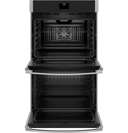 JTD5000SVSS GE® 30" Smart Built-In Self-Clean Convection Double Wall Oven with No Preheat Air Fry