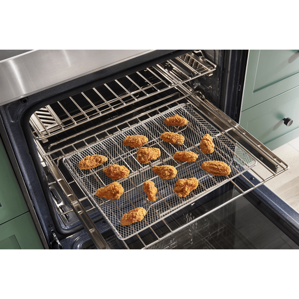 Kitchenaid KSIS730PSS 30-Inch 4-Element Induction Slide-In Convection Range with Air Fry