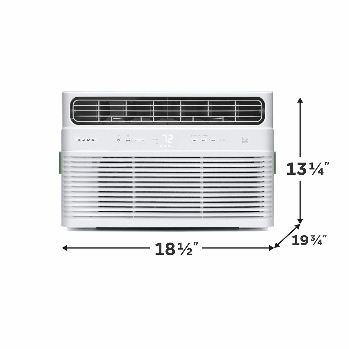 Frigidaire FHWW105WE1 10,000 BTU Inverter Window Room Air Conditioner with Wi-Fi (Energy Star)
