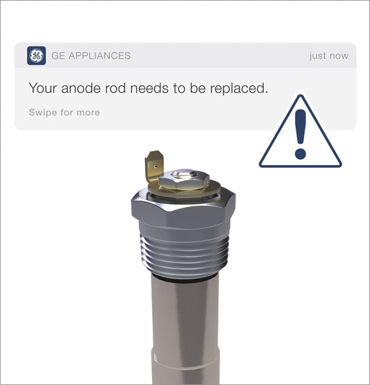 GE50S12BLM GE® Smart 50 Gallon Short Electric Water Heater