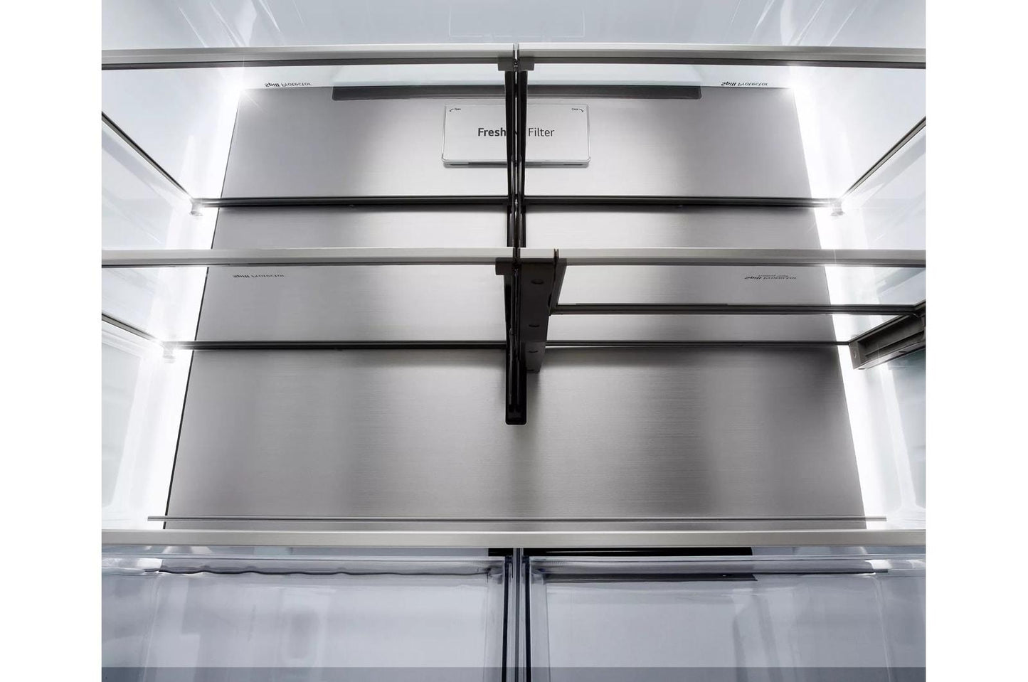 Lg 31 cu. ft. Smart Standard-Depth MAX™ French Door Refrigerator with Four Types of Ice and Mirror InstaView®