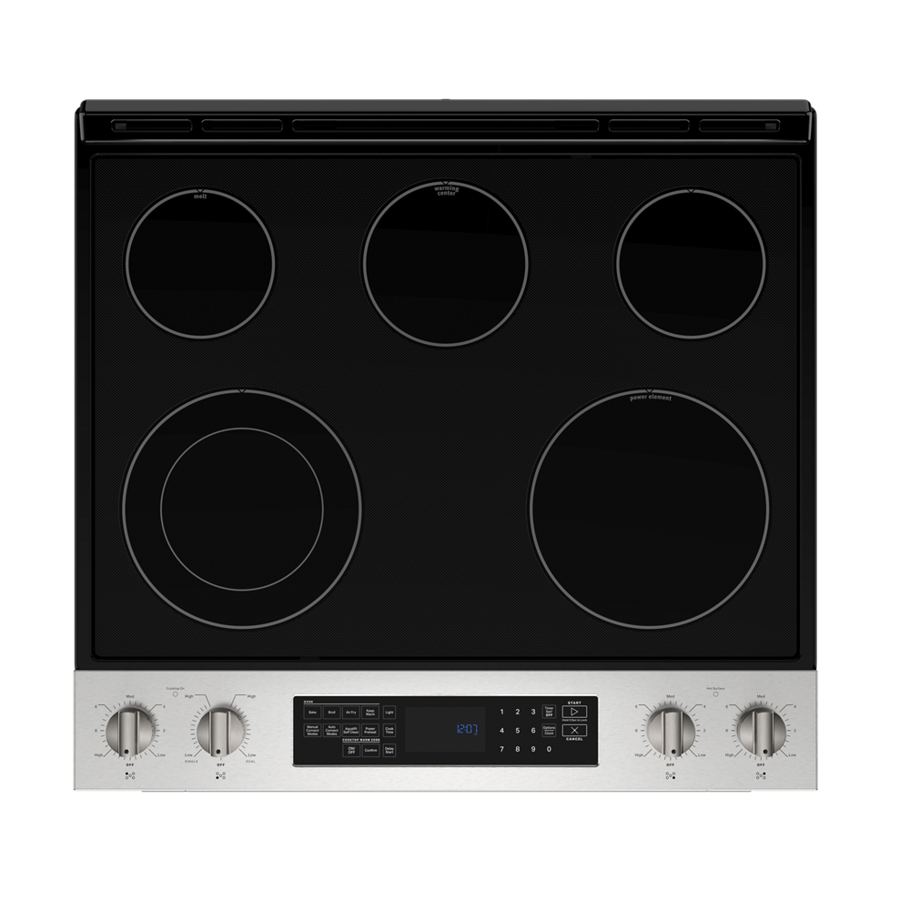 Maytag 30-Inch Wide Slide-In Electric Range With Air Fry - 6.4 Cu. Ft.