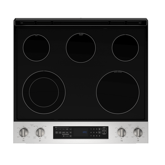 Maytag MES8800PZ 30-Inch Wide Slide-In Electric Range With Air Fry - 6.4 Cu. Ft.