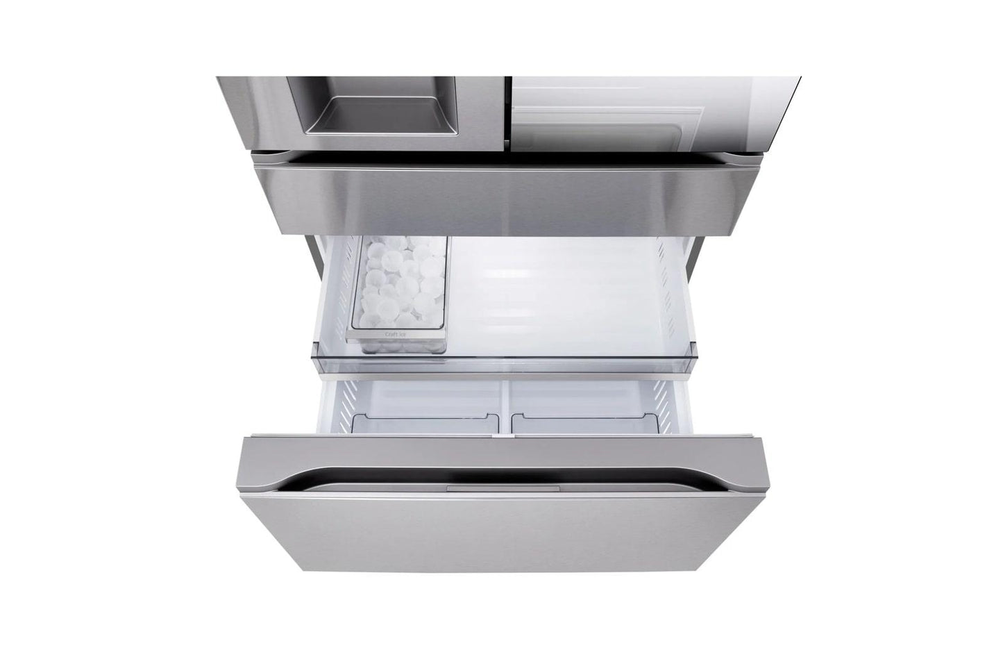Lg LF29S9775S 29 cu. ft. Standard-Depth MAX™ 4-Door French Door Refrigerator with Mirror InstaView® MyColor™ and Mini Craft Ice™