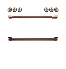 Cafe CXFCHHKPMCU CAF(EBACK)™ Front Control Induction Knobs and Handles - Brushed Copper