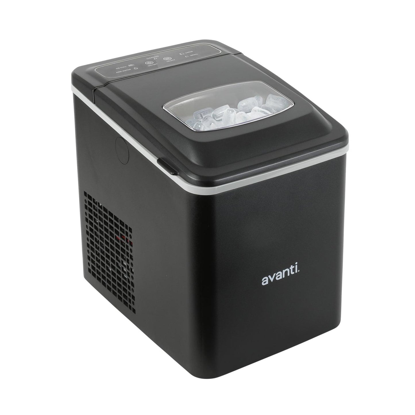 AVIM2625BK Avanti Mighty Ice Countertop Bullet Ice Maker