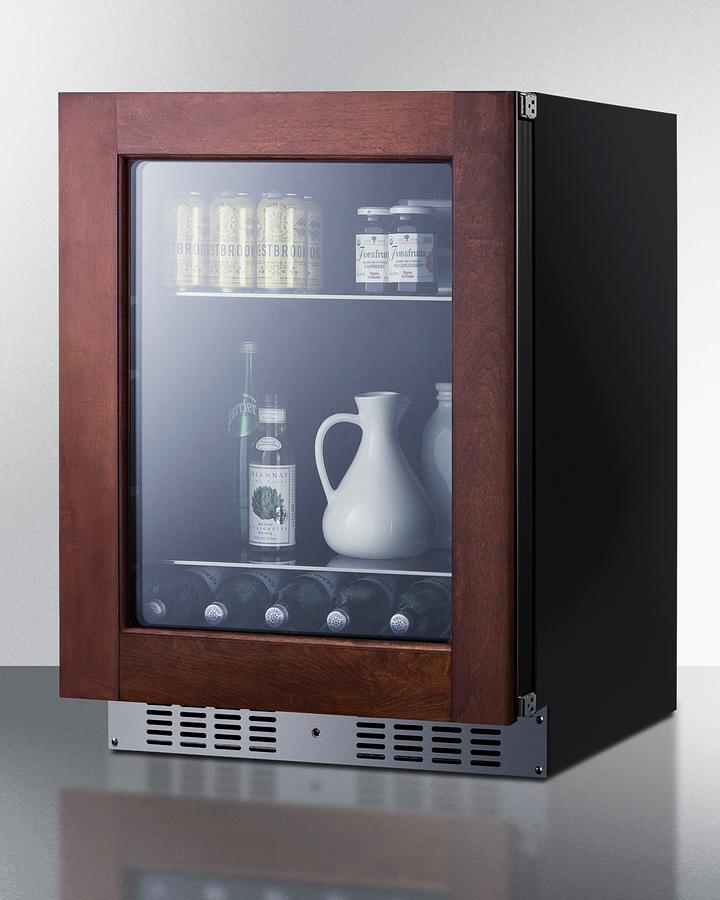 Summit AL57GPNRLHD 24" Wide Built-in Beverage Center, ADA Compliant (panel Not Included)