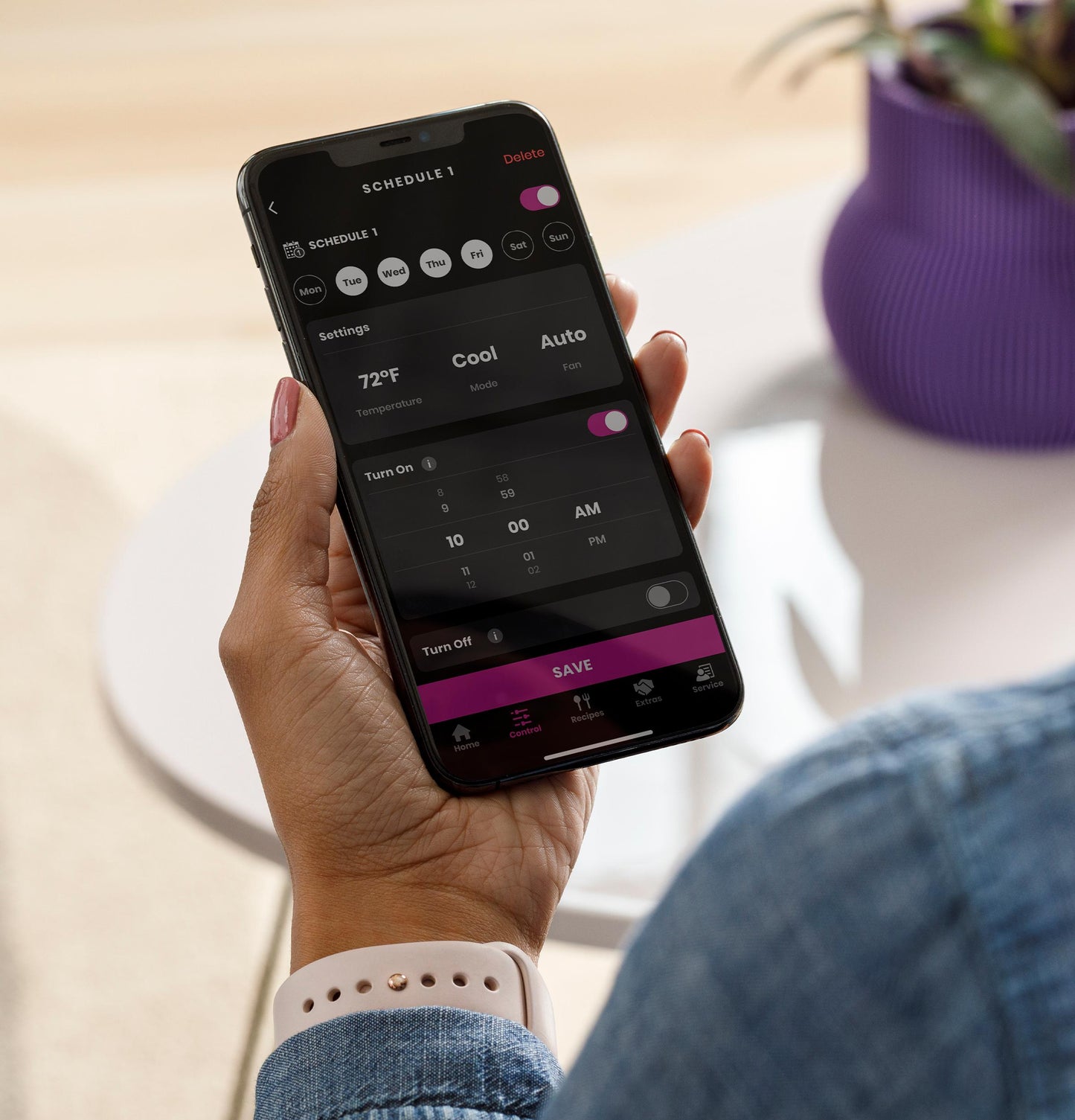 PPHH12WWF GE Profile® 12,000 BTU Dual-Hose, Inverter Heat/Cool Portable Air Conditioner with Dehumidifier and Remote, White